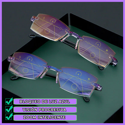 GAFAS MULTIFOCALES 2 EN 1 CON PROTECCIÓN CONTRA LUZ AZUL